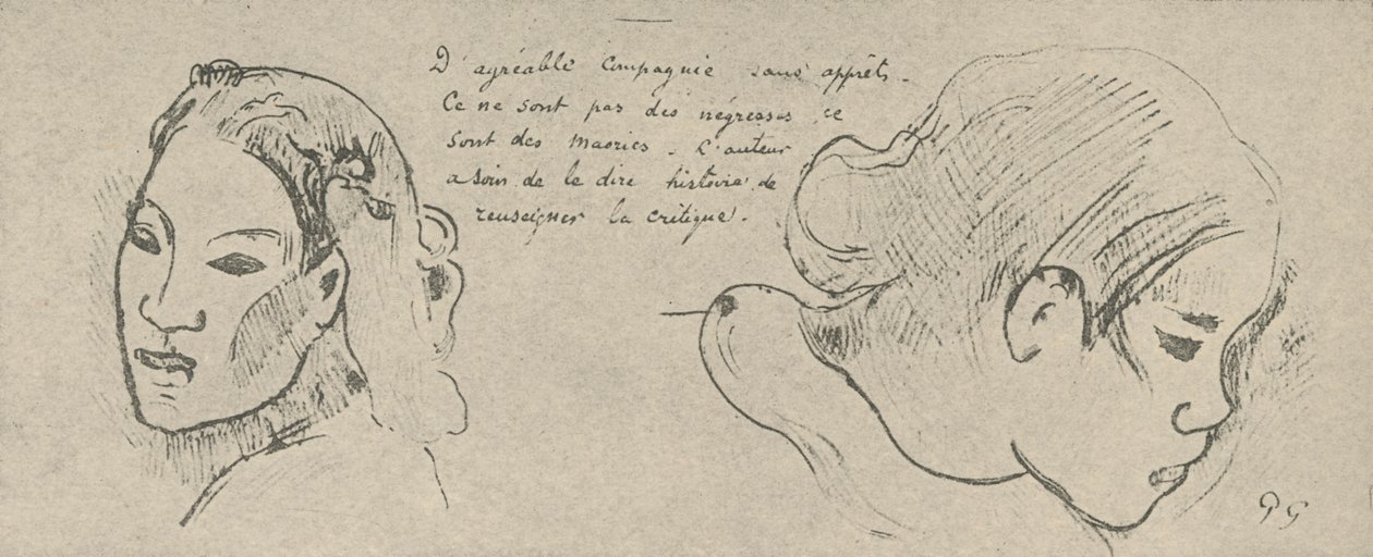 İyi Şirket, Sevgisizlik, 1936 by Paul Gauguin
