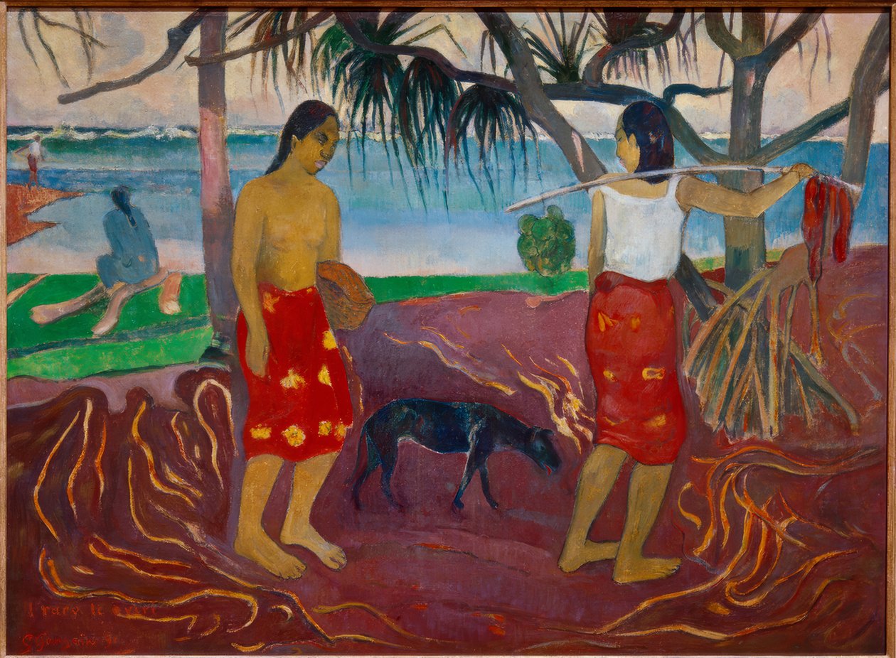 v by Paul Gauguin