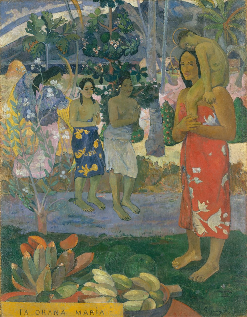 selam Meryem by Paul Gauguin