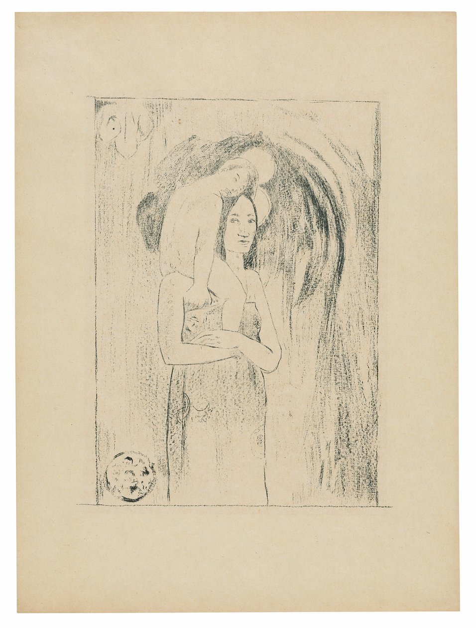 selam Meryem by Paul Gauguin