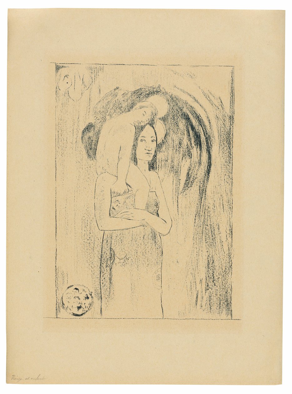 selam Meryem by Paul Gauguin