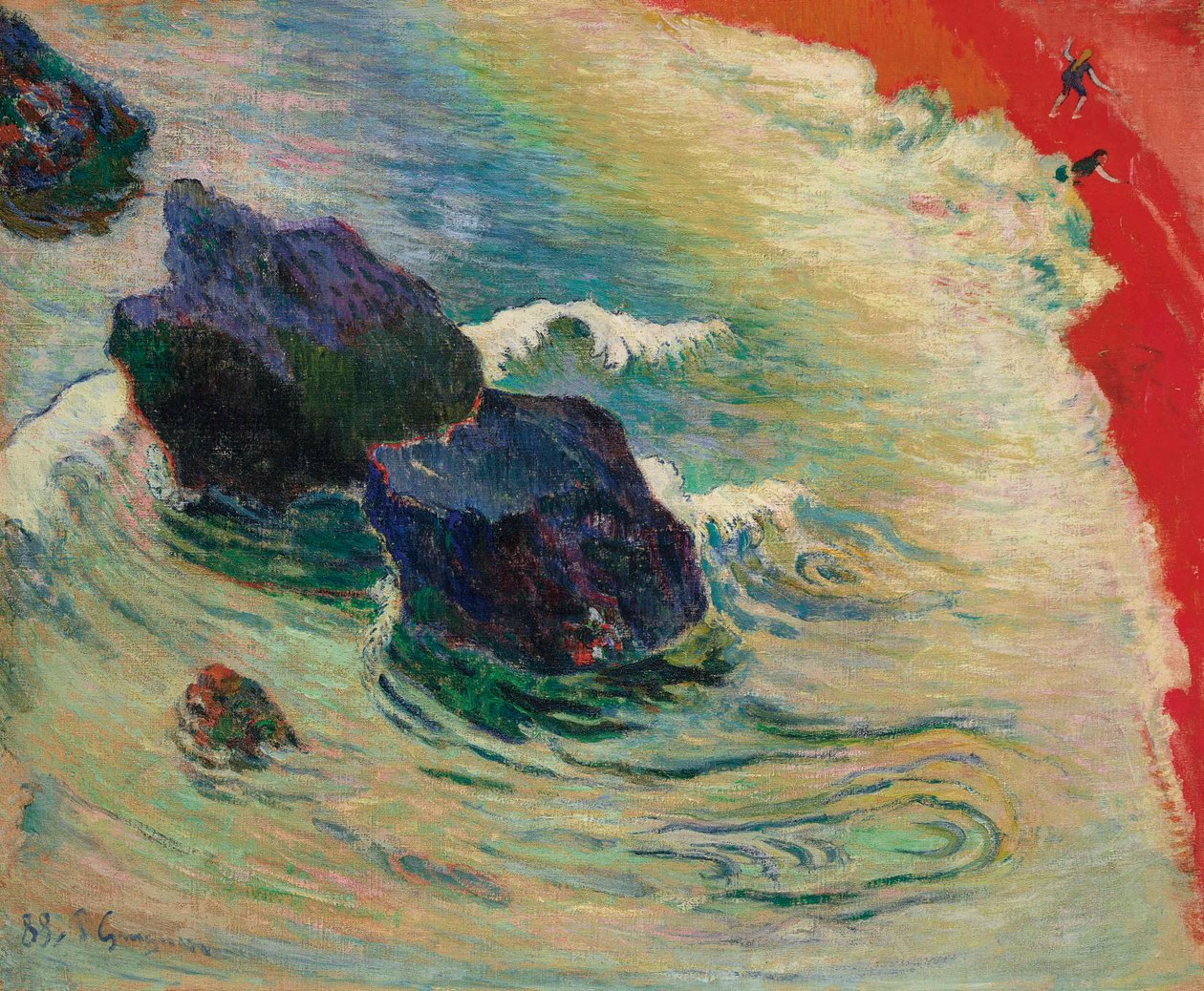 dalga by Paul Gauguin