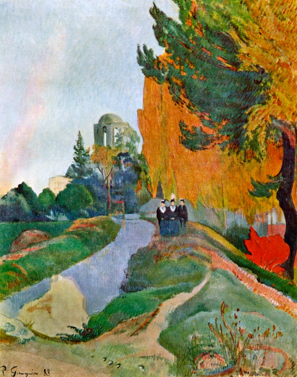 Alyscamps yakınlarındaki Arles