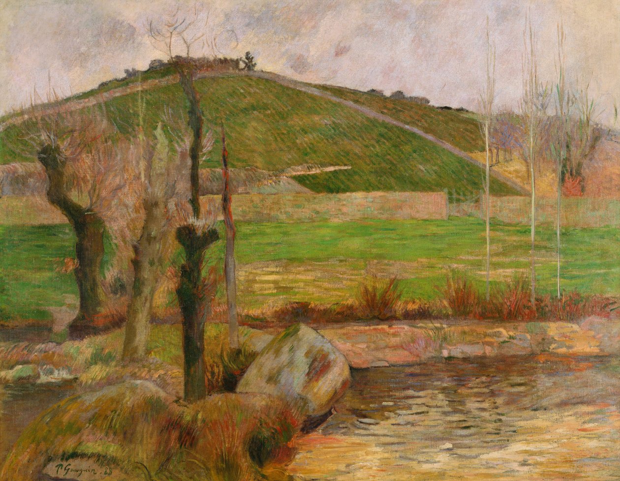 Pont-Aven yakınındaki manzara by Paul Gauguin