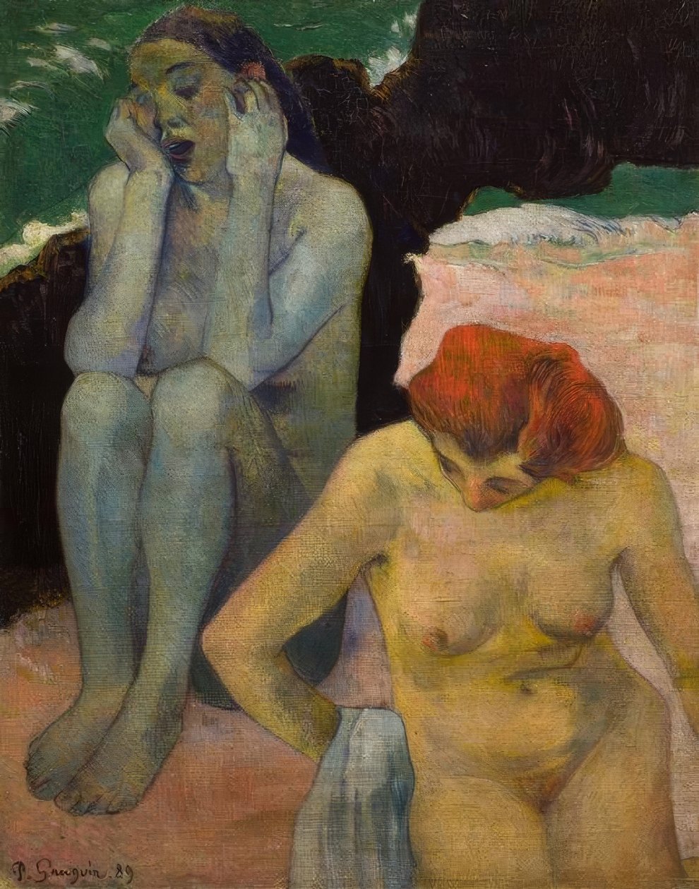 yaşam ve ölüm by Paul Gauguin