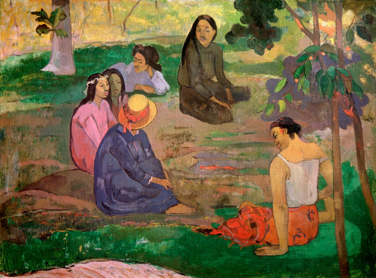 Konuşma Sözleri, 1891 by Paul Gauguin
