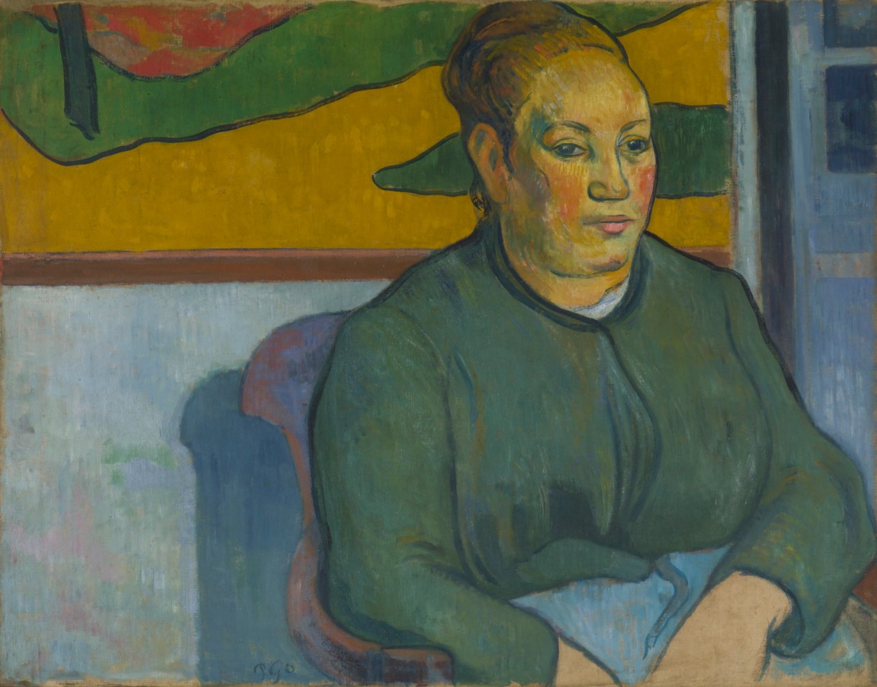 Madam R Olin by Paul Gauguin
