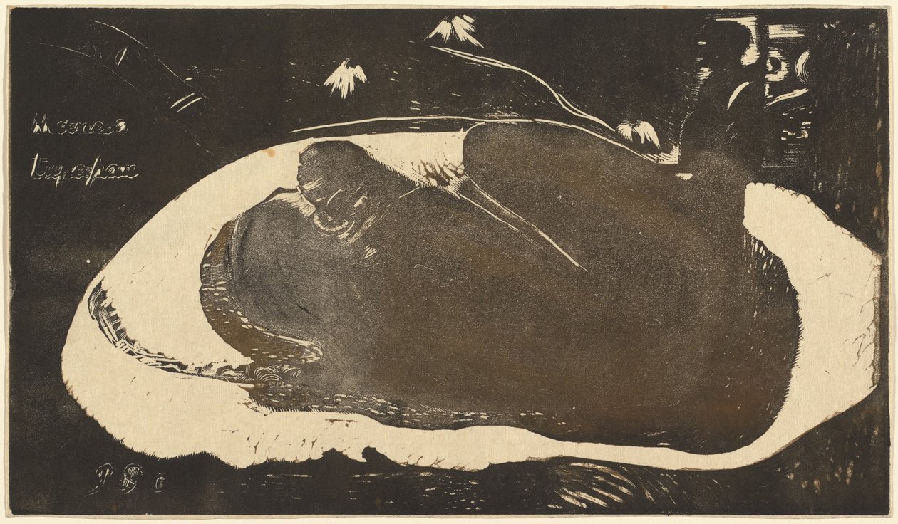Manao Tupapau (Bir Ruhun Perisi Olmuştur) by Paul Gauguin