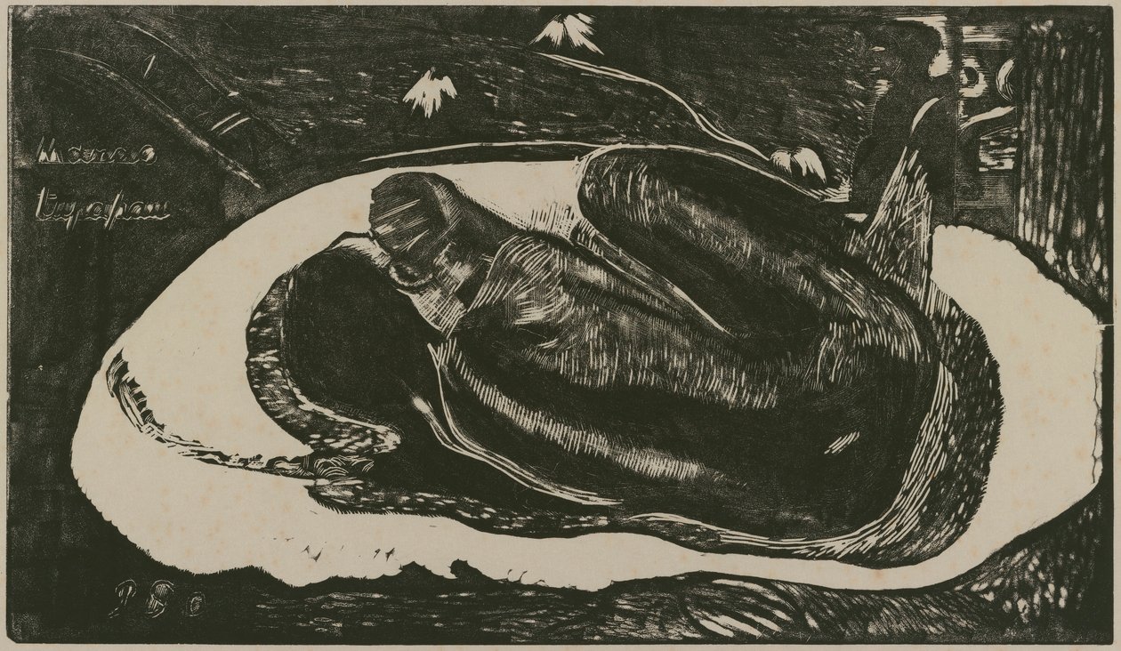 Manao Tupapau (Ölülerin Ruhu İzleme) by Paul Gauguin