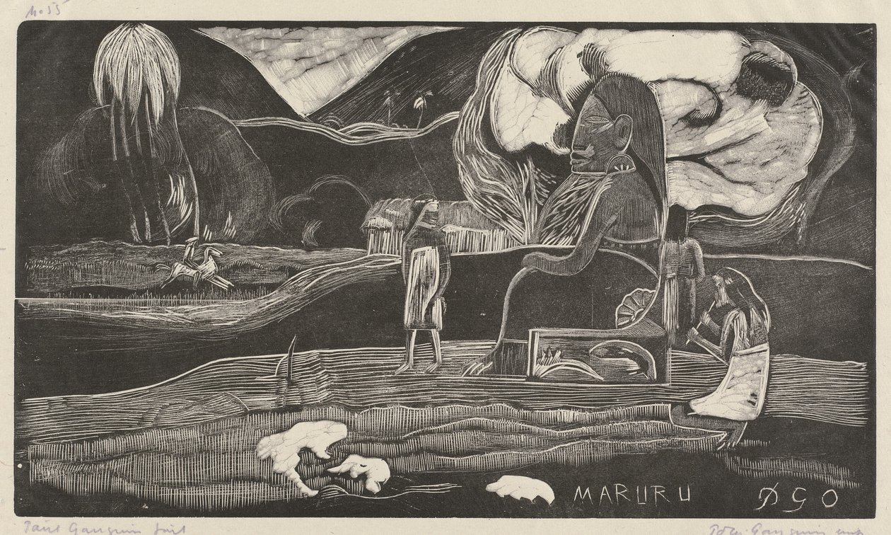 Maruru Teşekkürler, 18941895. by Paul Gauguin