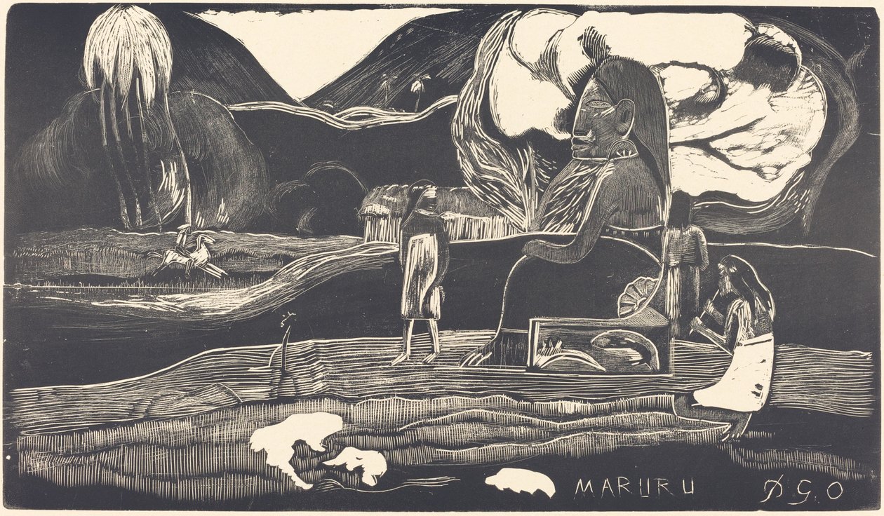 Maruru Teşekkürler, 18941895. by Paul Gauguin
