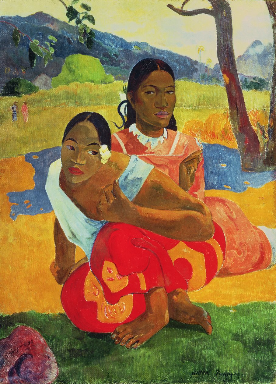 Ne Zaman Evleniyorsun, 1892 by Paul Gauguin