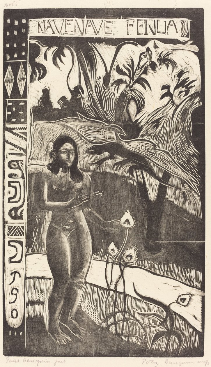 Nave Nave Fenua (Hoş Arazi) by Paul Gauguin