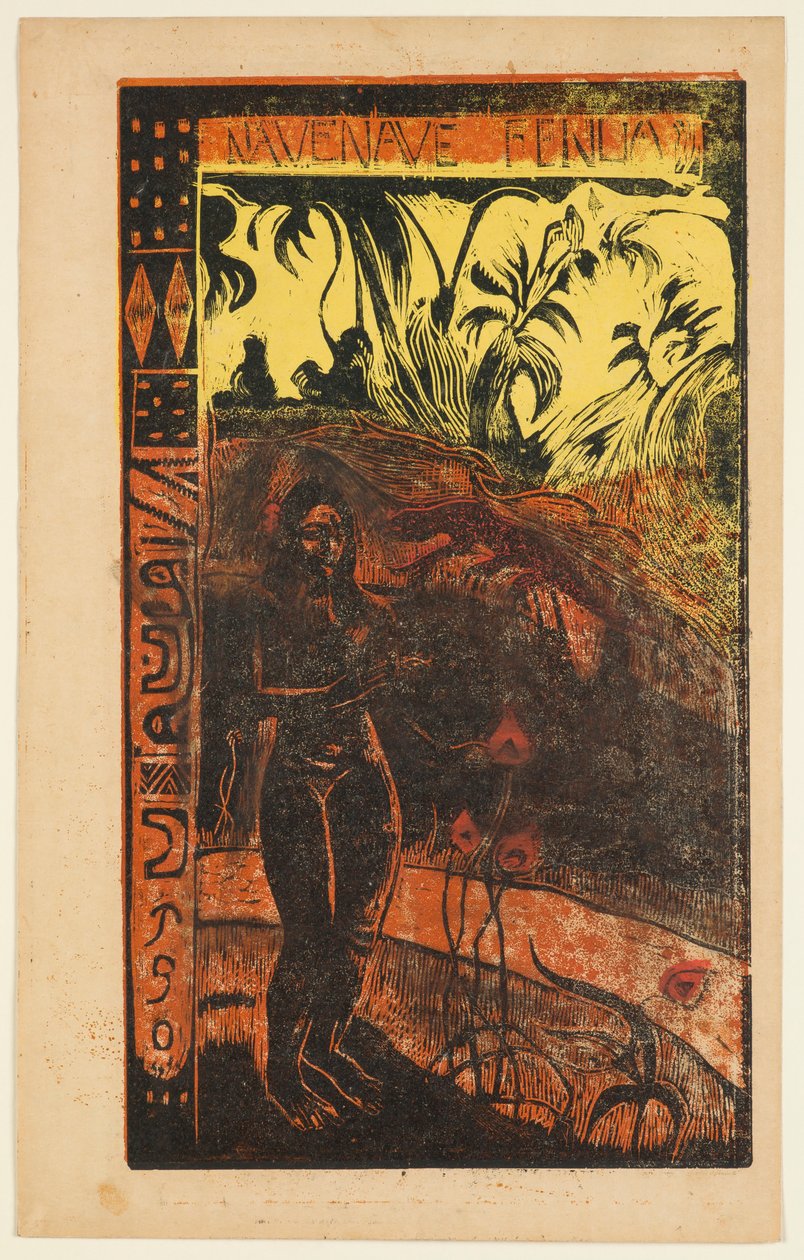 Nave Nave Fenua, “Noa Noa” dizisinden by Paul Gauguin