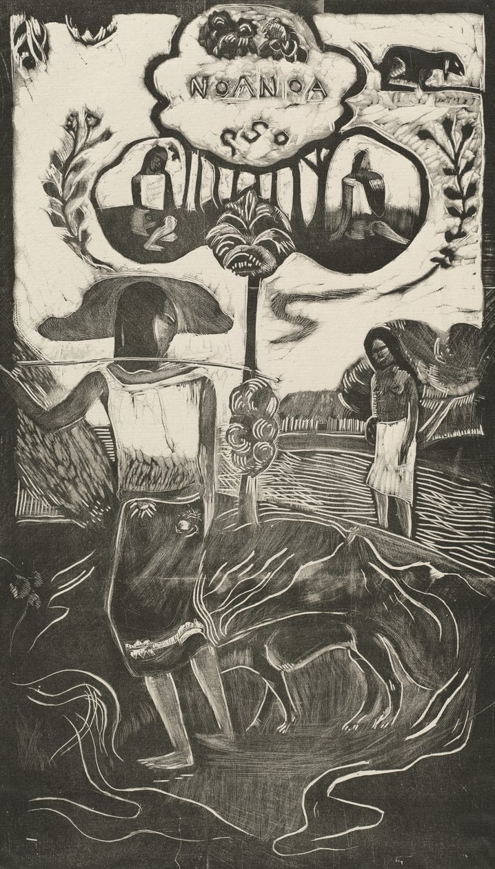 Noa Noa Kokulu, Kokulu, 18941895. by Paul Gauguin