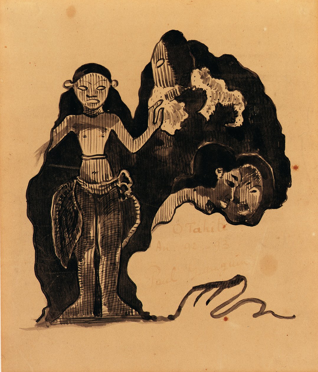 Tahiti, 1892-93 by Paul Gauguin