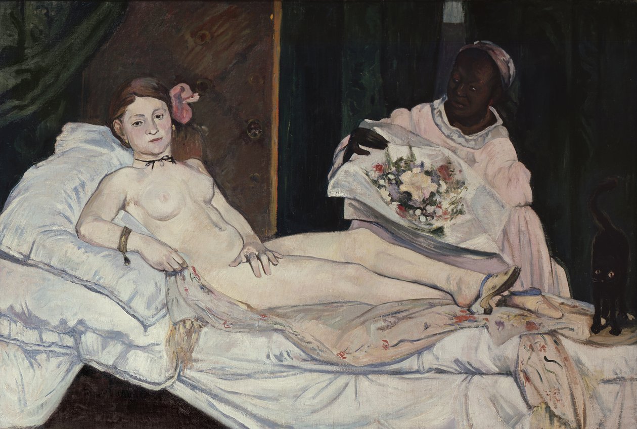 olimpiya by Paul Gauguin