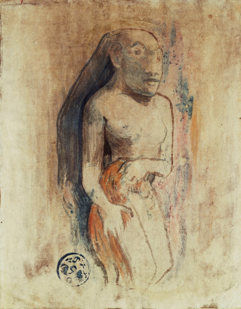 Engeller, 1894 by Paul Gauguin