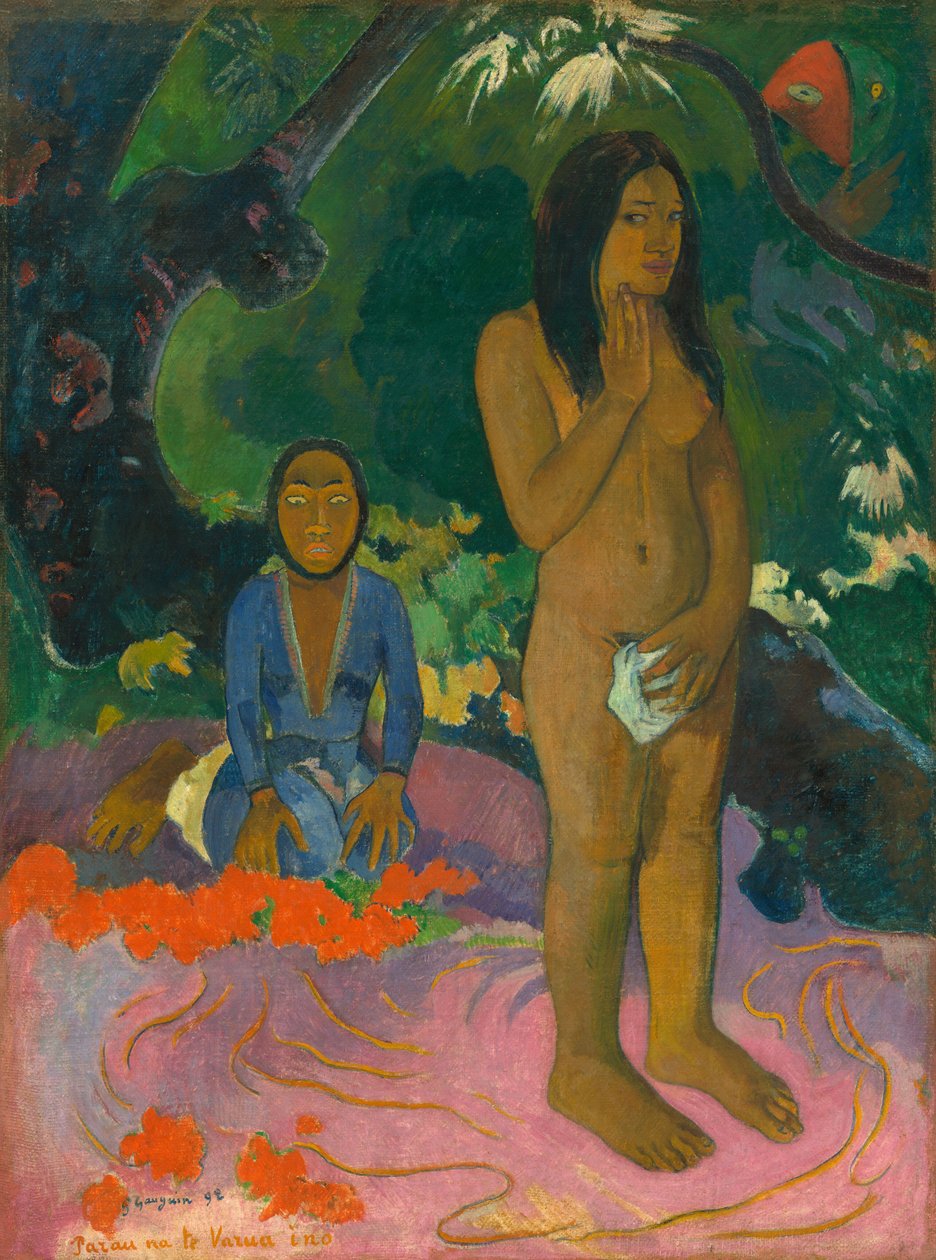 şeytanın sözleri by Paul Gauguin