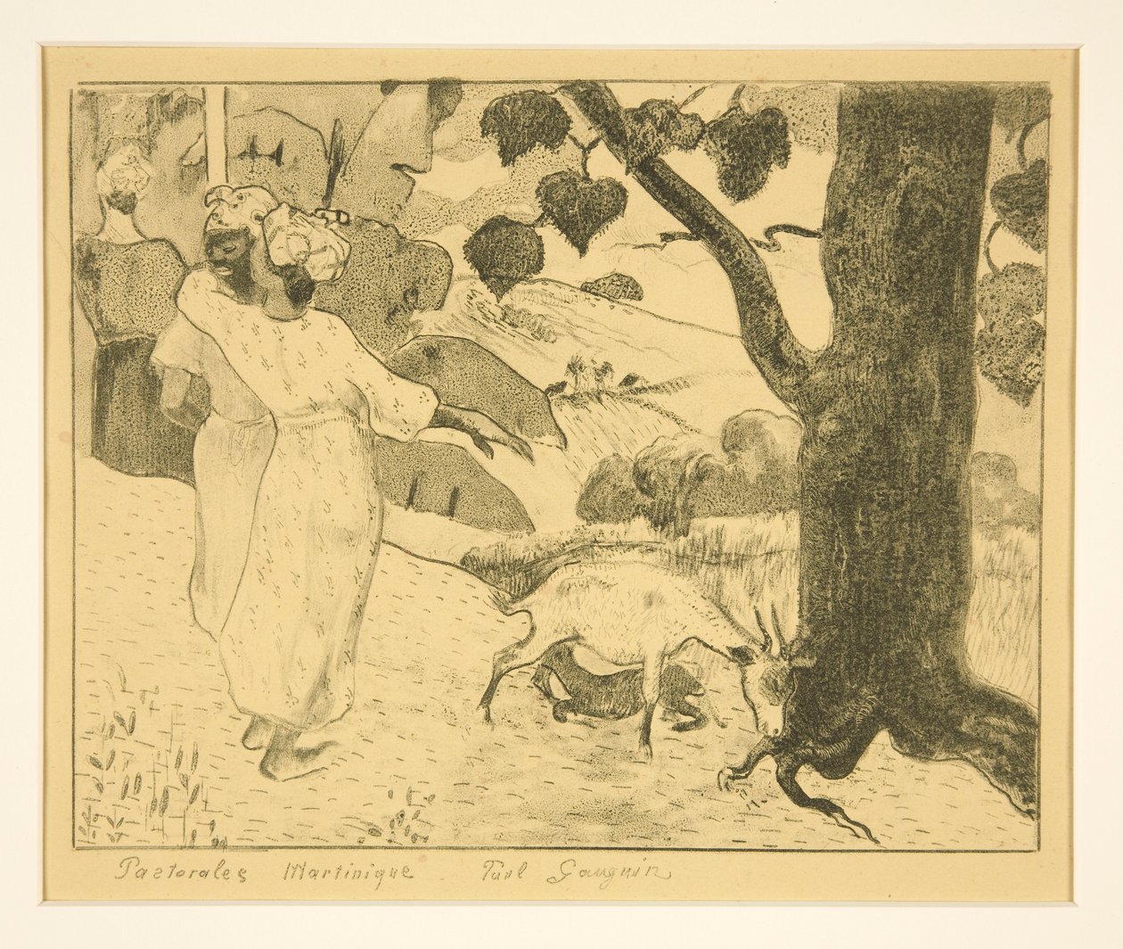 Pastoral Martinik by Paul Gauguin