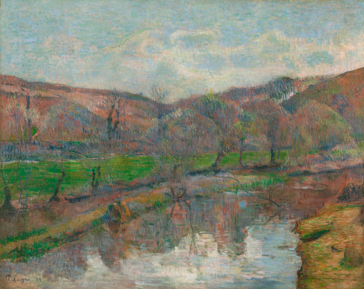 Britanya manzarası by Paul Gauguin