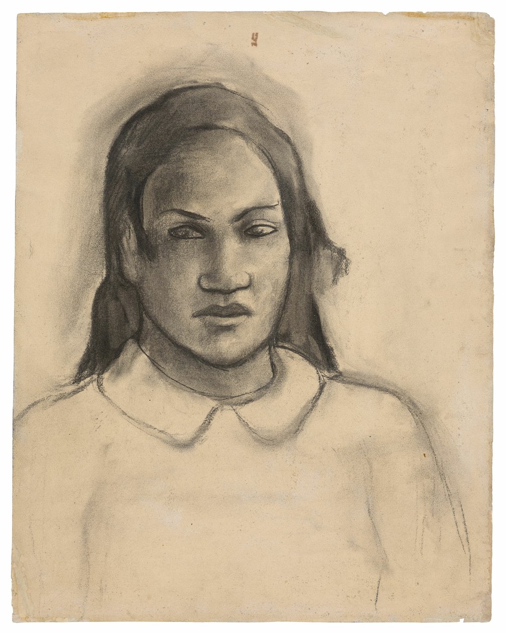 Tehamana portresi by Paul Gauguin