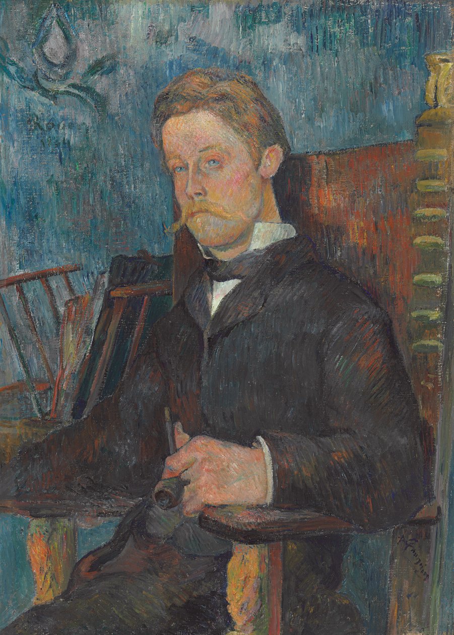 Bir Adamın Portresi, 1884 by Paul Gauguin
