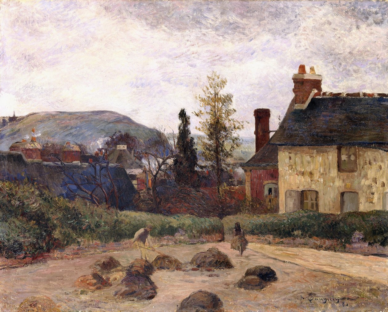 Hasattan Dönüş, 1884 by Paul Gauguin