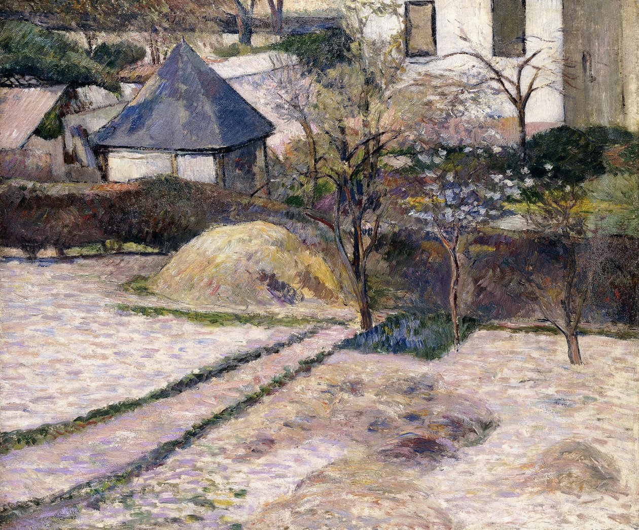 Rouen Manzarası, c.1884 by Paul Gauguin