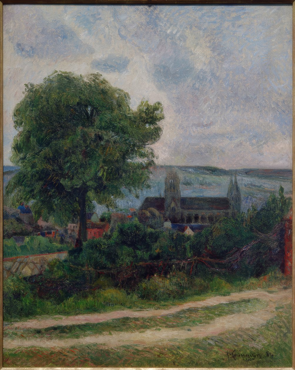 Rouen, Kirche Saint-Ouen by Paul Gauguin