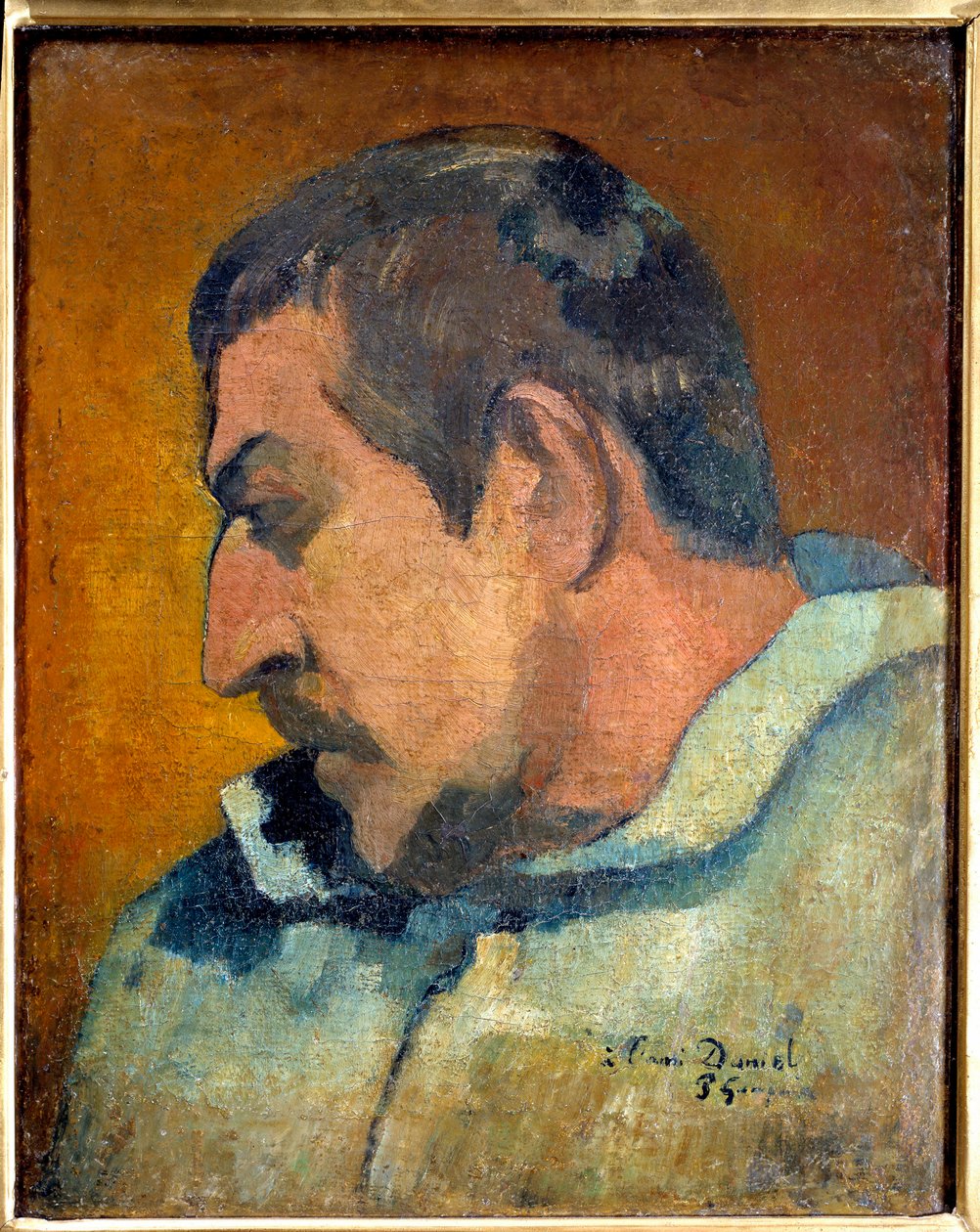 Otoportre. Paul Gauguin'in (1848-1903) tablosu by Paul Gauguin