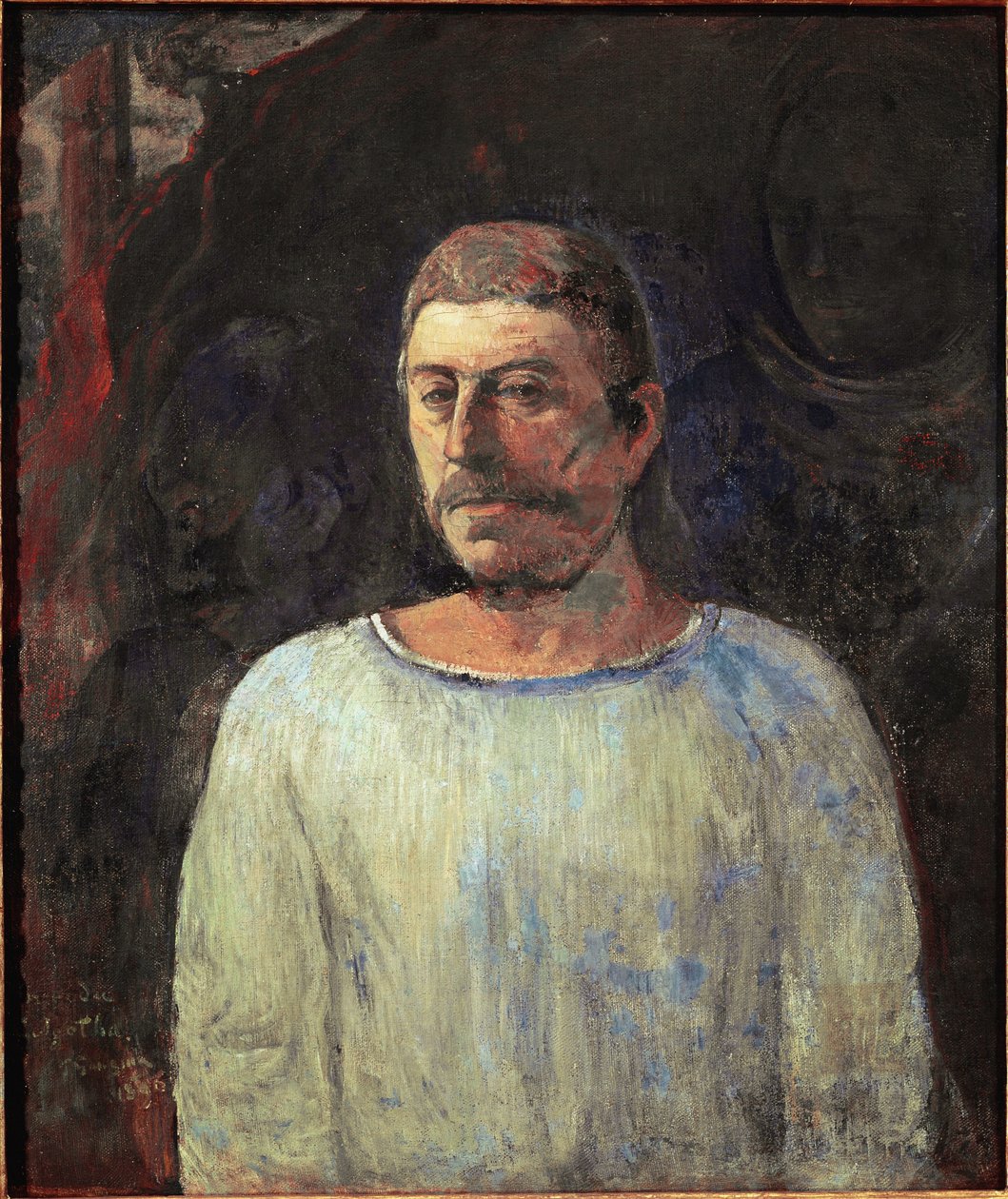 Golgotha yakınlarındaki otoportre by Paul Gauguin