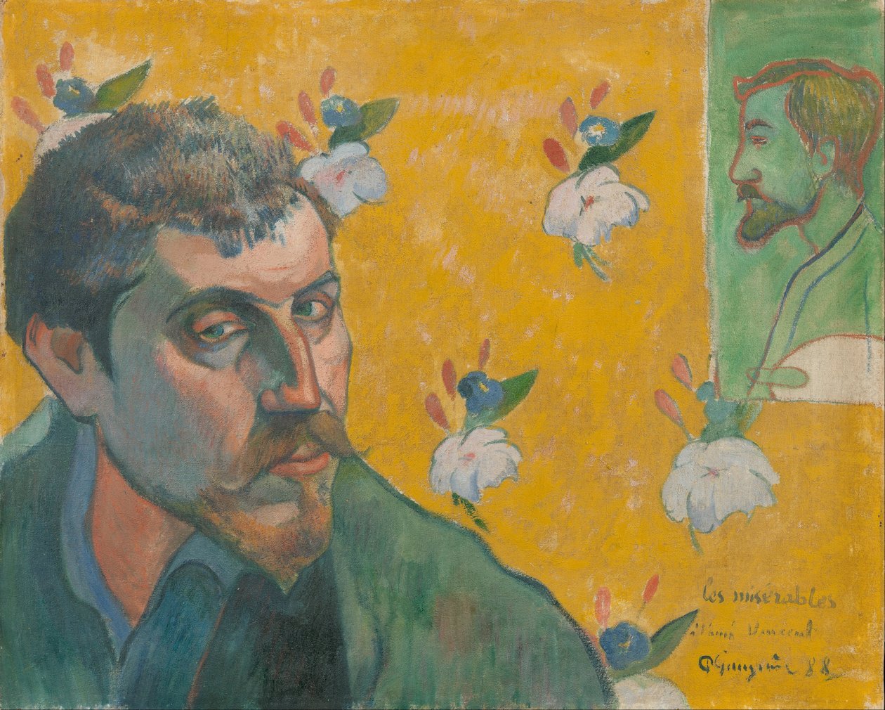 Otoportre, Sefiller, 1888 (tuval üzerine yağlı boya) by Paul Gauguin