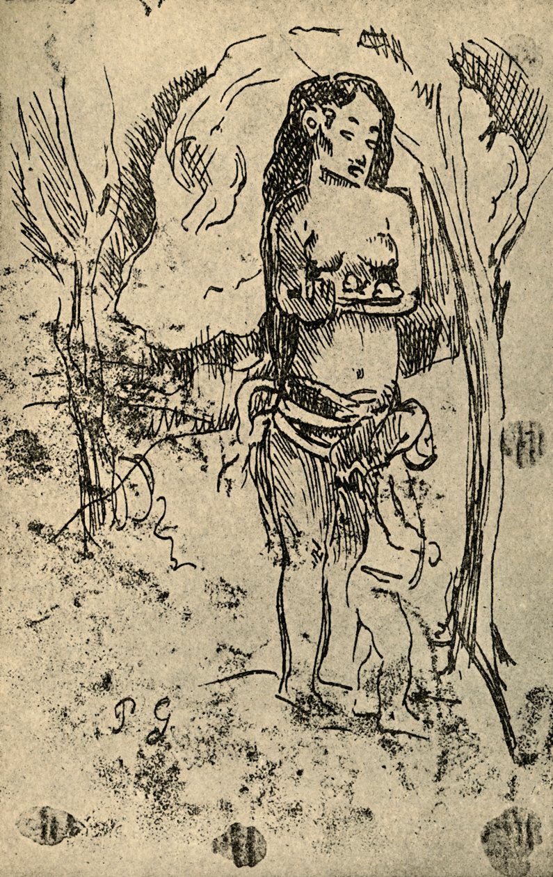 Eskiz, 1936 by Paul Gauguin