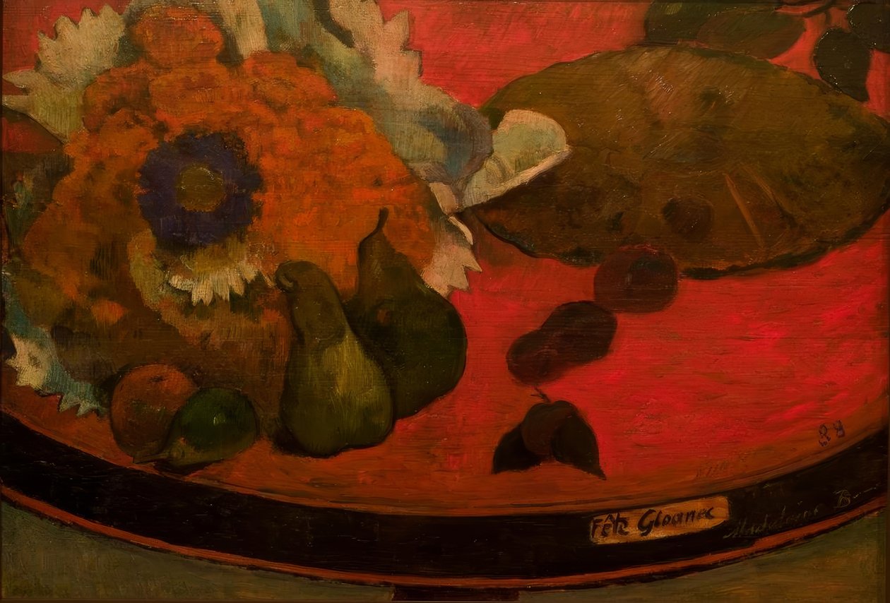 Stillleben "Gloanec Festivali by Paul Gauguin
