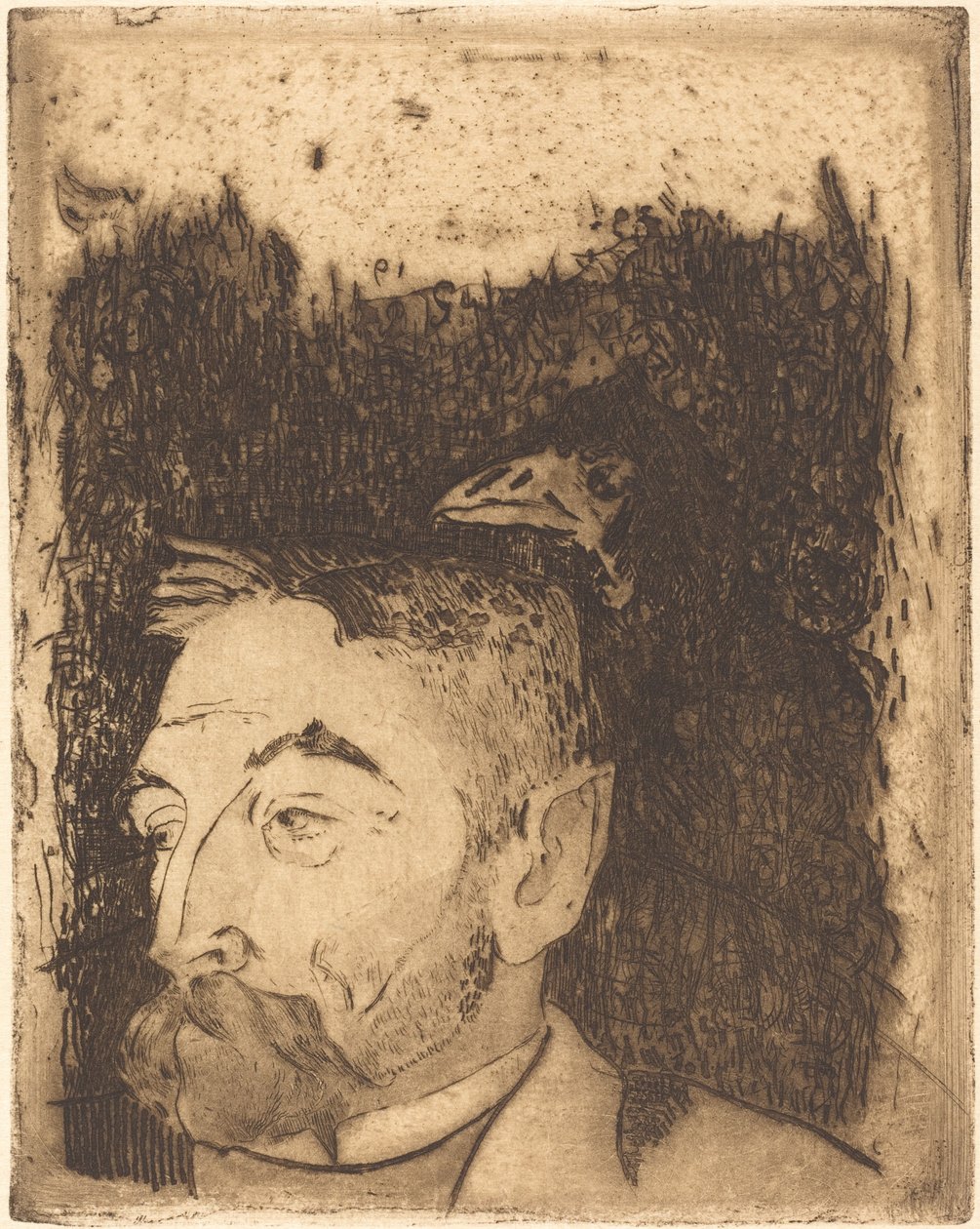 Stephane Mallarme by Paul Gauguin