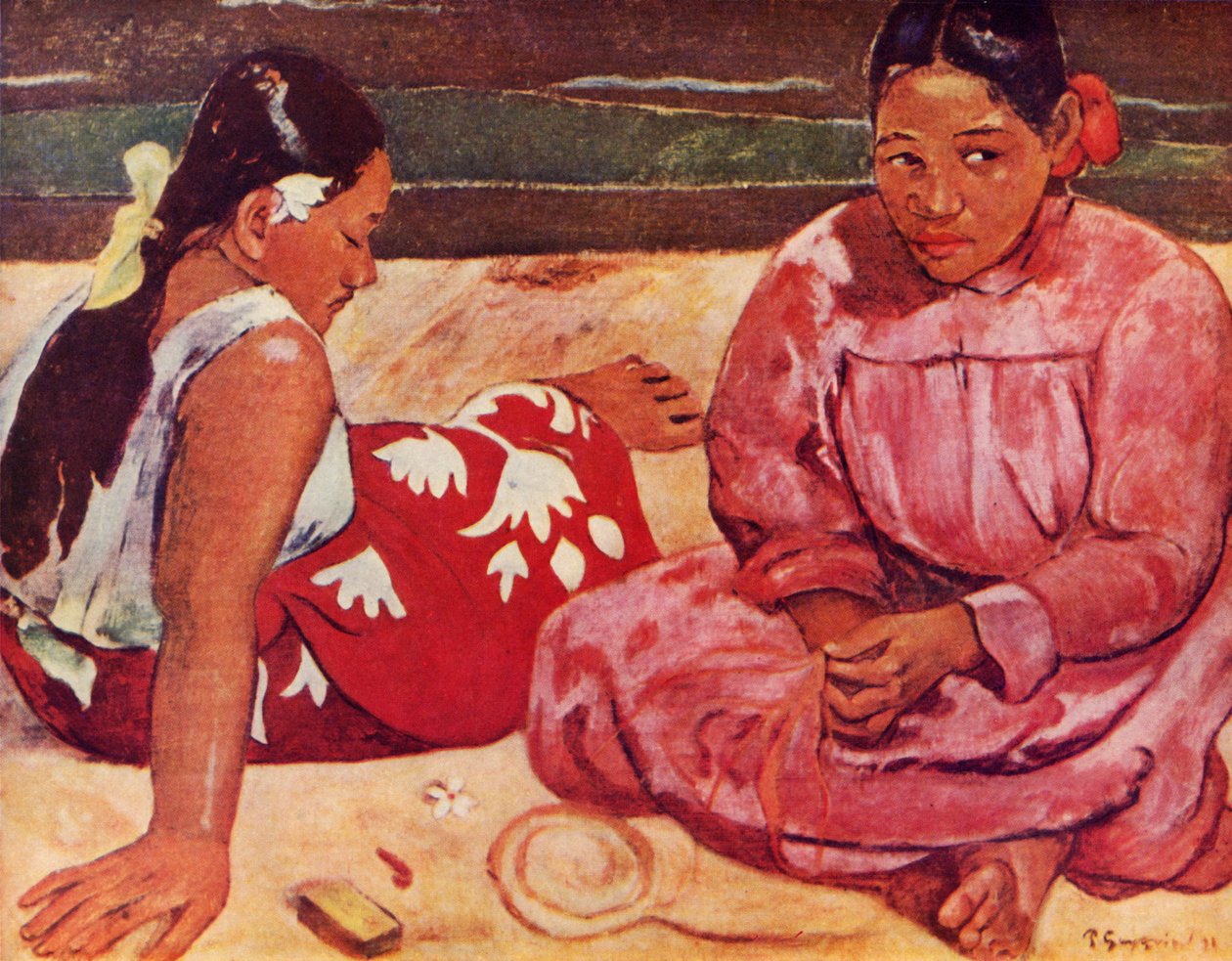 Tahitili Kadınlar, 1936 by Paul Gauguin