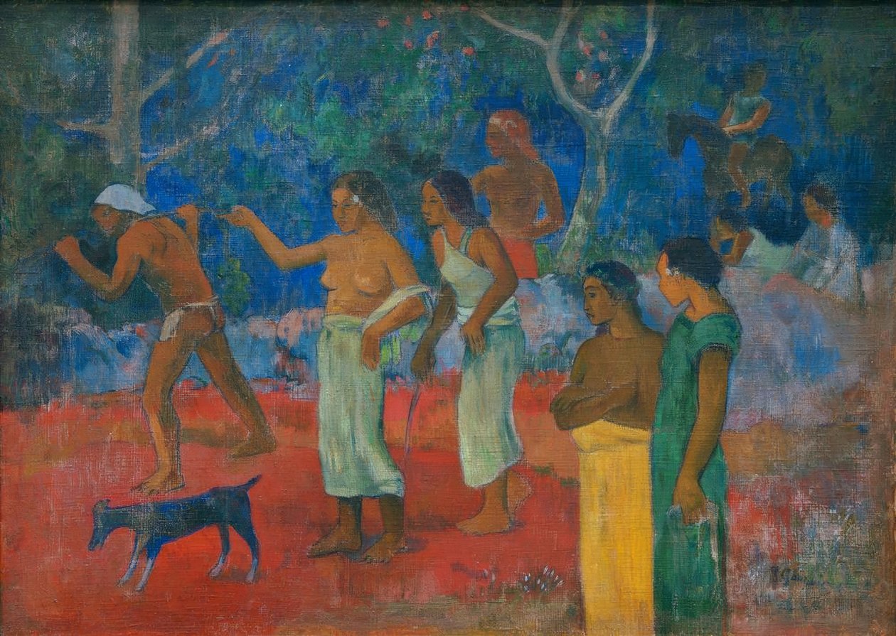 Tahiti hayatı by Paul Gauguin