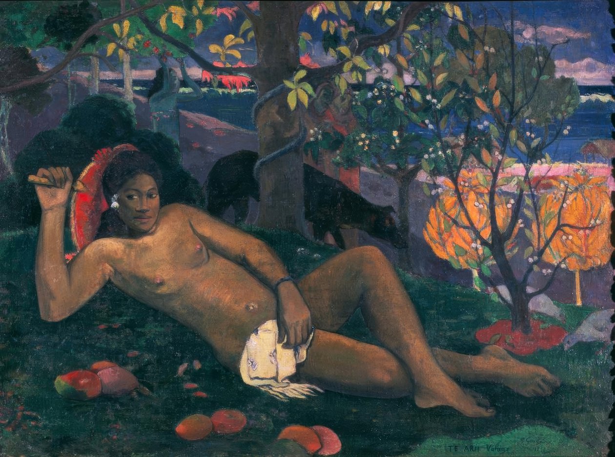 Kraliçe by Paul Gauguin