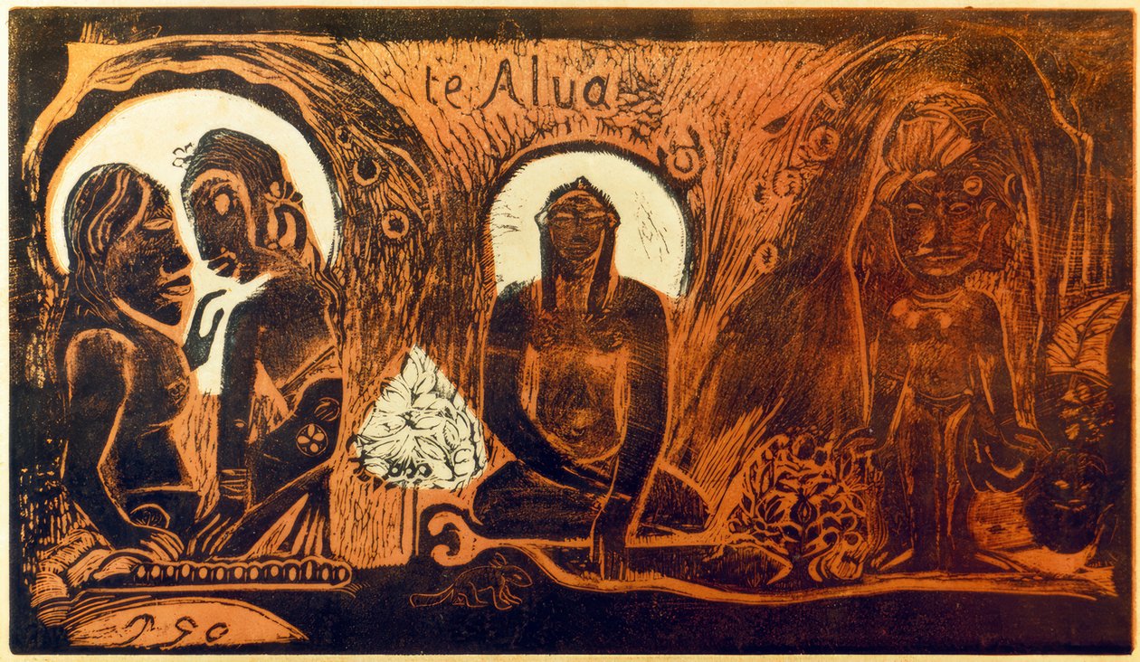 Tanrı by Paul Gauguin