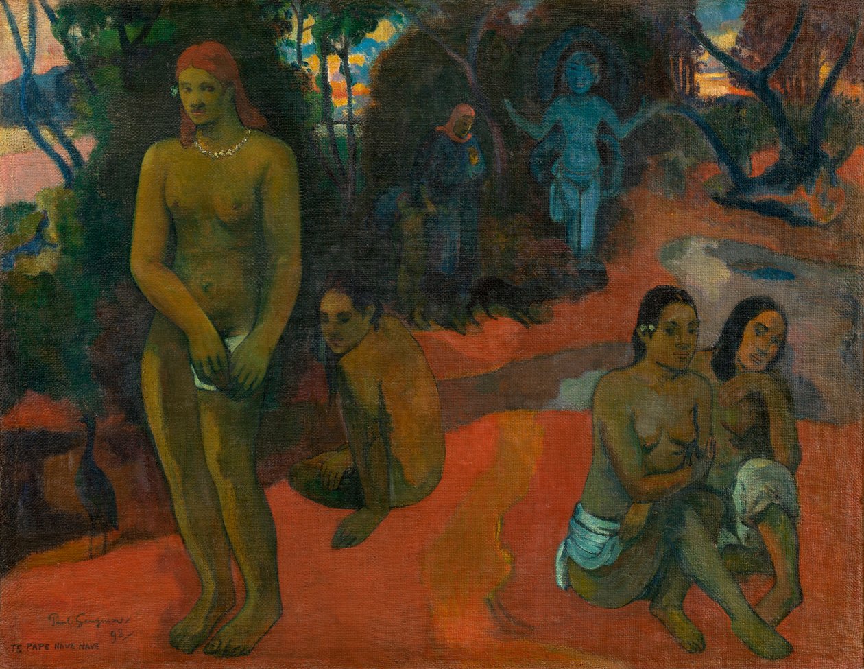 Te Pape Nave Nave (Lezzetli Sular) by Paul Gauguin