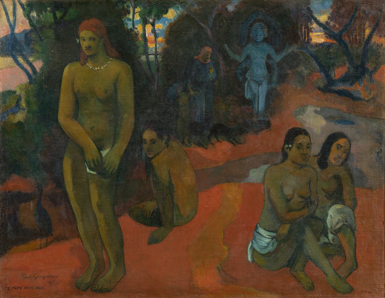 Te Pape Nave Nave (Lezzetli Sular) by Paul Gauguin