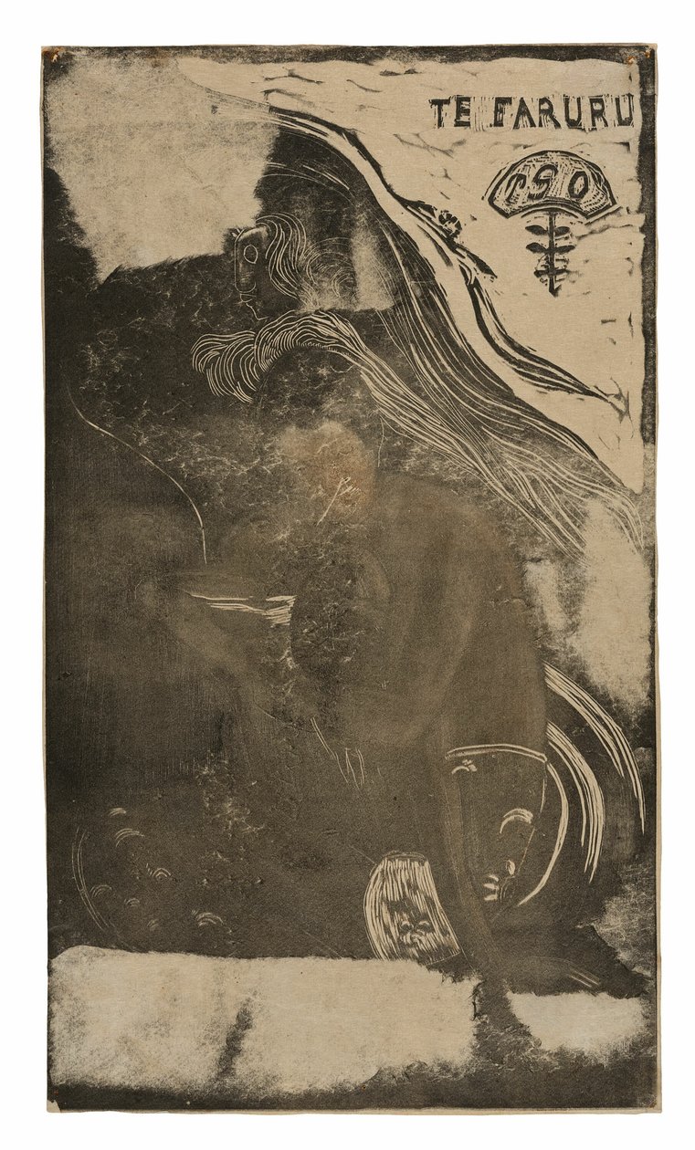 Noa Noa Suite'ten Te faruru (İşte Sevişiyoruz), by Paul Gauguin