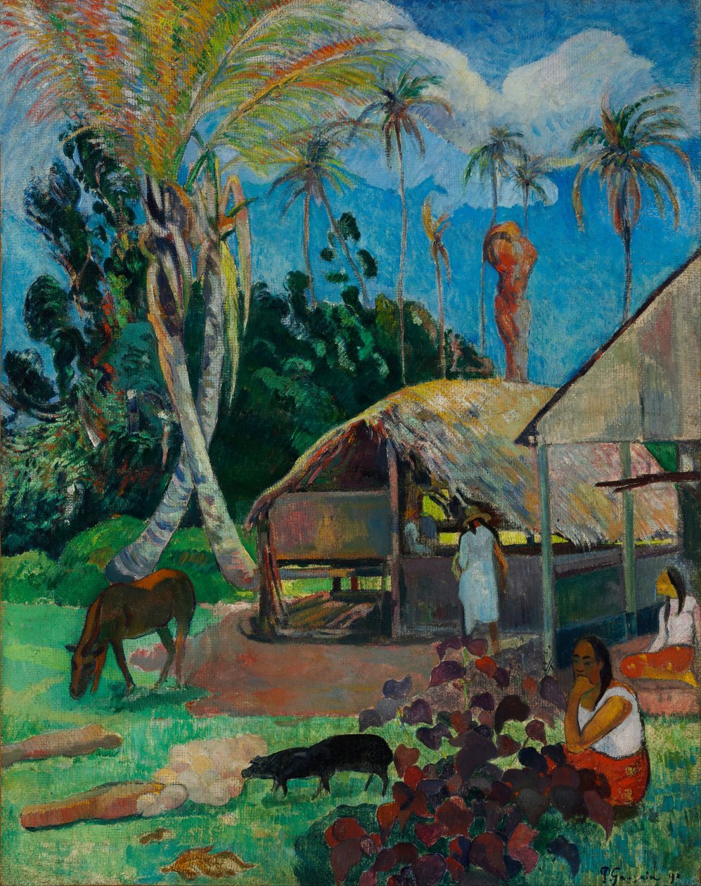 Kara Domuzlar by Paul Gauguin
