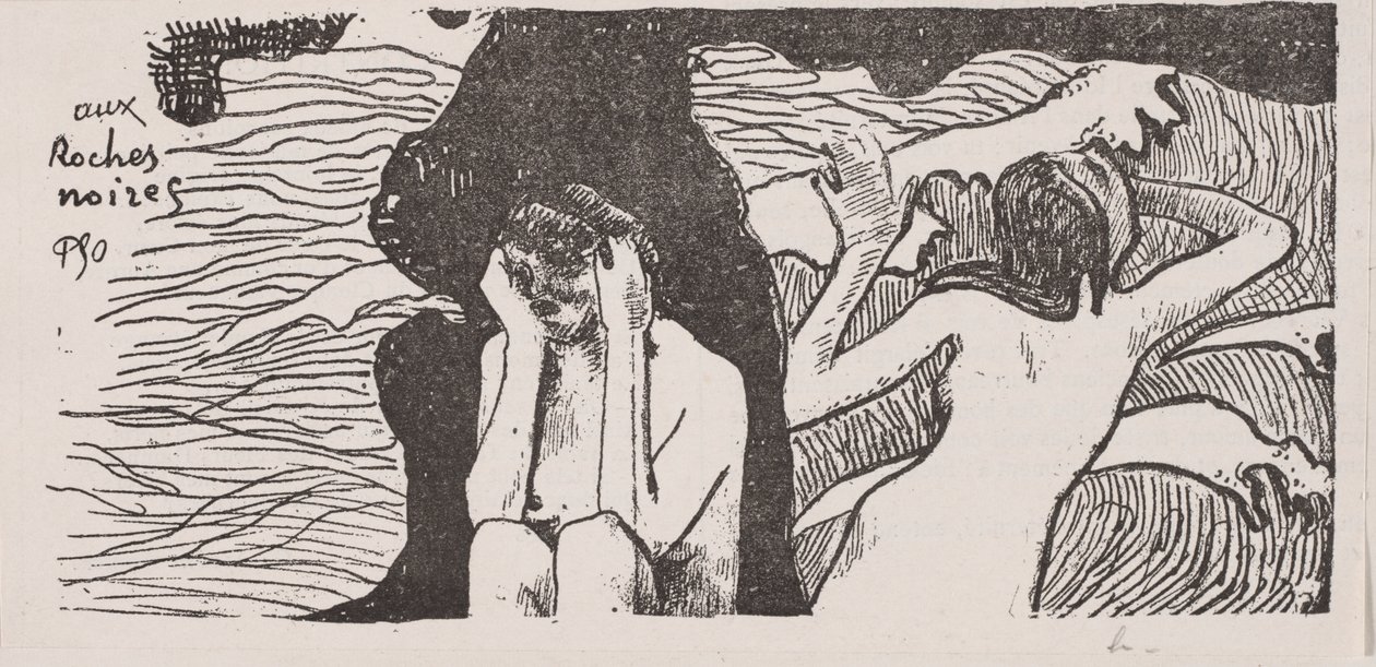 Kara Kayalar by Paul Gauguin