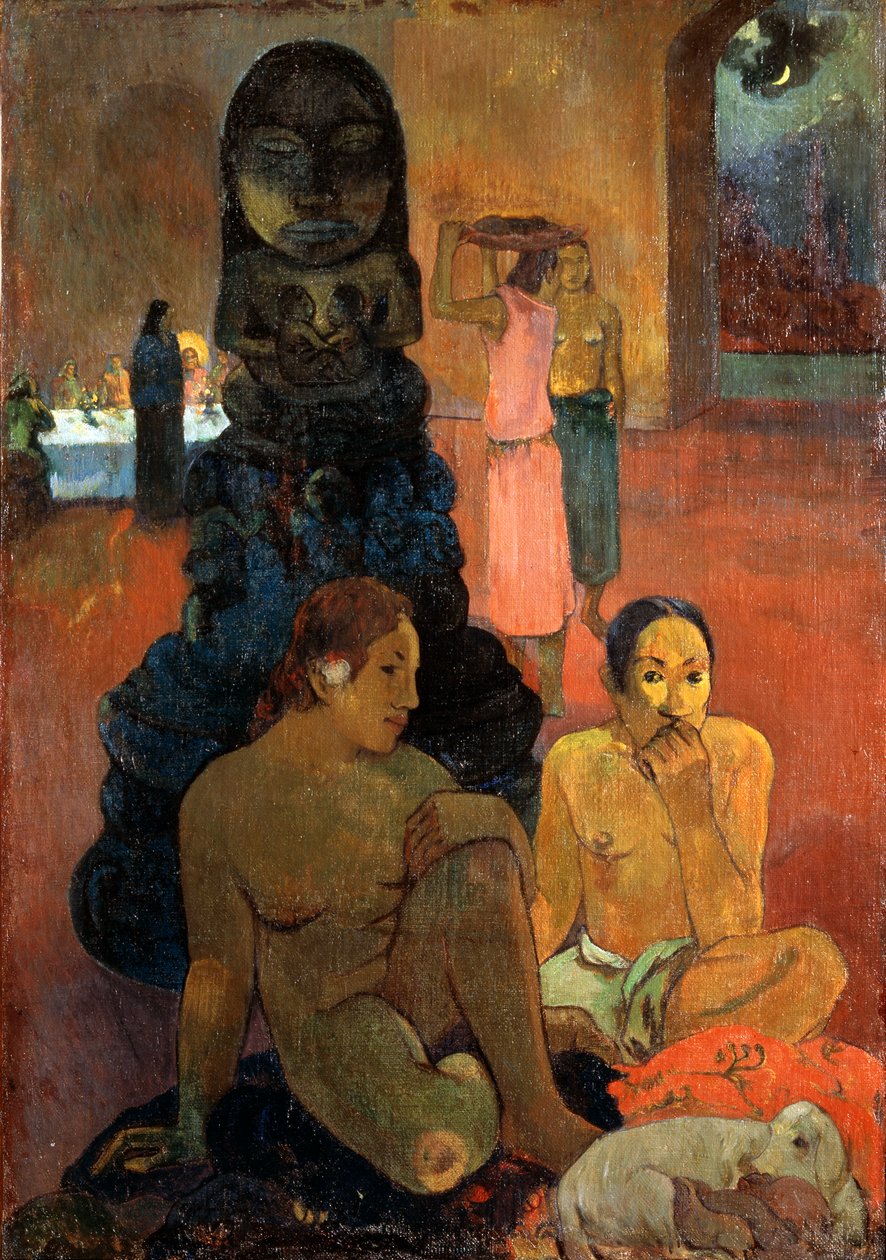 Büyük Buda, 1899. by Paul Gauguin