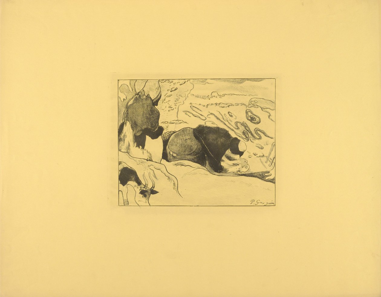 Çamaşırcılar by Paul Gauguin