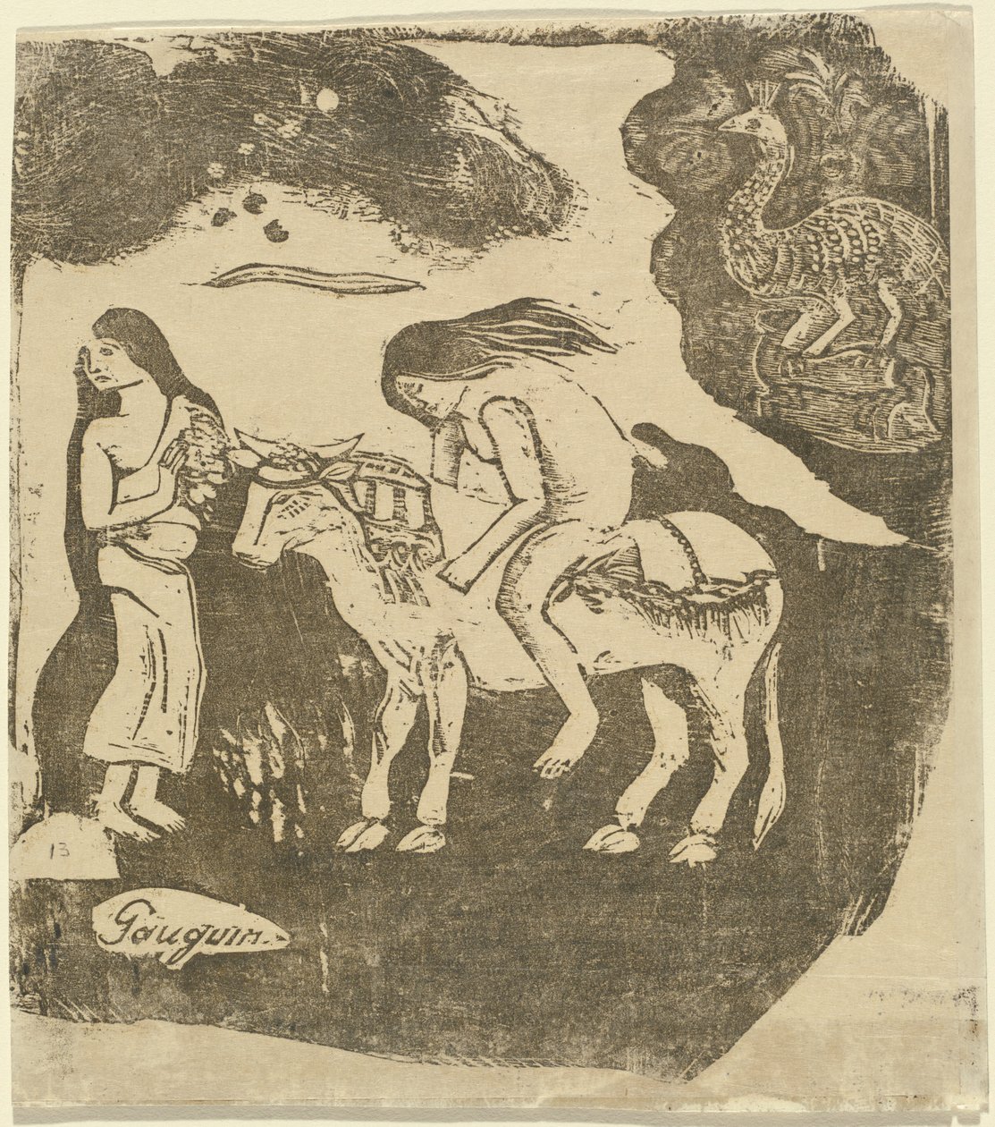 Avrupa'nın Tecavüzü (L'enlevement d'Europe) by Paul Gauguin