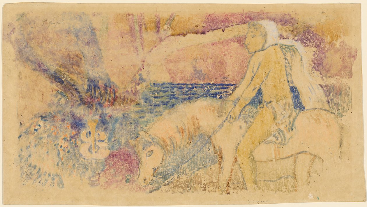 Binici by Paul Gauguin