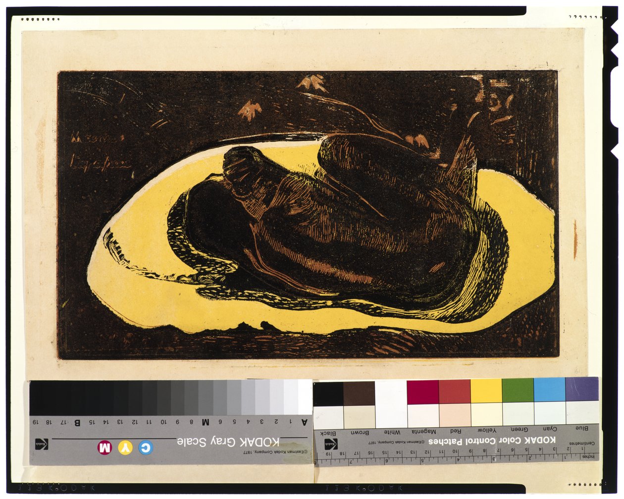 Spectre Onu Gözetliyor, 1893-94 by Paul Gauguin